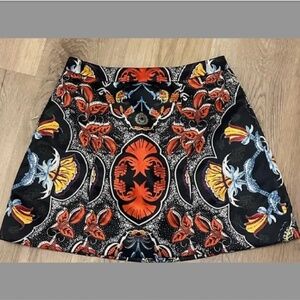 Alice + Olivia Multi-Color Silky Mini Skirt - Size 6 Bergdof Goodman